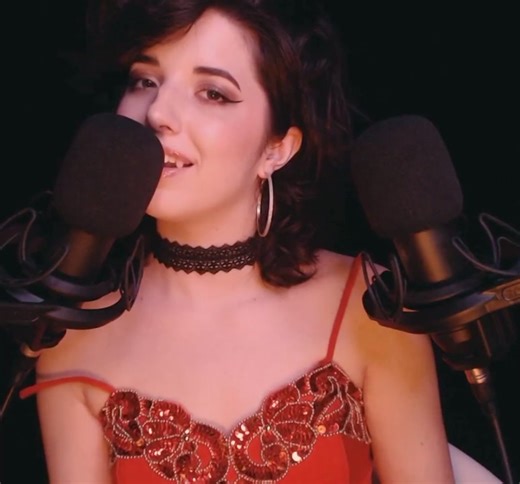 Lady in Red Vampire ASMR Twitch Stream Highlights
