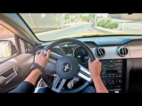 Mustang GT 2005 / POV 4K Drive Test