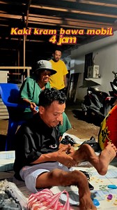Bawa mobil 4 jam kaki keram | Sammy Manggo Rap