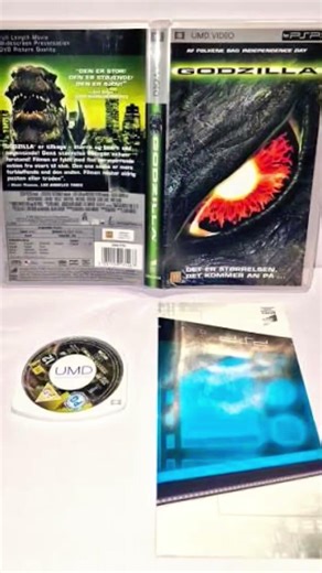 Godzilla For Playstation portable The Best Video everyone UMD PSP Movie