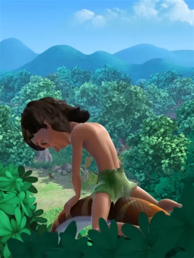 Moogli kisi say nai darta#foryoupagе #foryou #kids #cartoon #junglebook