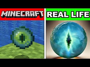 Minecraft in Real Life (MOBS, BLOCKS and ITEMS)