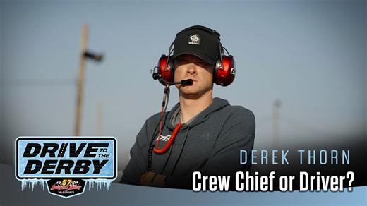 𝑫𝒓𝒊𝒗𝒆 𝑻𝒐 𝑻𝒉𝒆 𝑫𝒆𝒓𝒃𝒚 🚗 Sometimes life changes. Just ask Derek Thorn about it. We caught up with the 2022 #SnowballDerby champion on our #drivetothederby 👇 | FloRacing