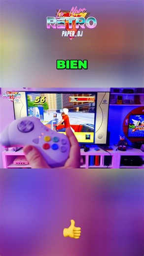 😍 Este Mando RETROFIGHTERS es un lujo para la Dreamcast Mini Definitiva!