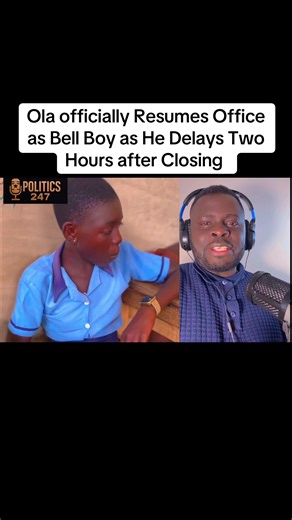 Ola officially Resumes Office as Bell Boy as He Delays Two Hours after Closing #comedy #foryourfunpage #cheddar #tiktok #trending @ghanabible @Obah and Cheddar @Asonaba Kwadwo UK
