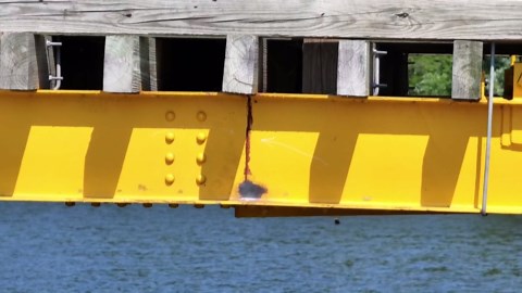 Repairs nearly complete at Little Golden Gate Bridge