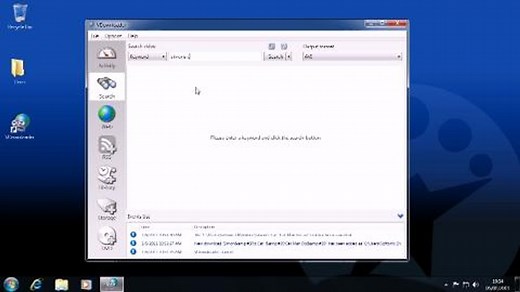 Downloading videos with VDownloader