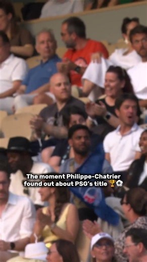 This is how PSG’s second Champions League title was celebrated from Court Philippe-Chatrier 🇫🇷⚽🎾