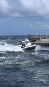 Coming In Hot, Follow for more #boating Wavy Boats #hauloverinlet #centerconsole #boatinglife | roughinlets