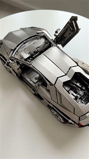 Lamborghini Aventador TRANSFORMATION 🦾⚙️ (Mini Mechanical Supercar Reveal)