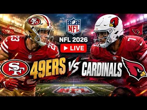 NFL Live Streaming : Arizona Cardinals VS San Francisco 49ers Live Full game