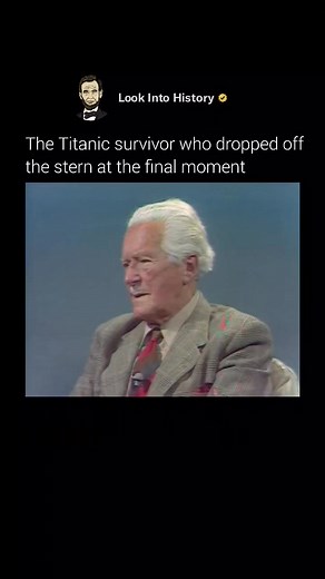 Frank Prentice (1893–1986) worked in the Titanic’s Purser’s Office and was one of the last surviving crew members of the disaster 🚢. He recalled jumping off the stern when the ship was “almost vertical,” barely surviving the freezing Atlantic. Prentice later blamed Bruce Ismay — the shipping line’s chairman — for pressuring the captain to speed through the ice field, a decision that sealed the Titanic’s fate ❄️ - #titanic #history #truestory #shipwreck #oceanstories #historicmoments | How Histo