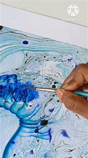 New technique Painting #shortsfeed #shortsvideo #youtubeshorts #youtubevideos #abstractart #drawing