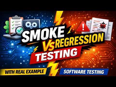 Smoke Testing vs Regression Testing | Simple Explanation for Beginners |#edumultiverse