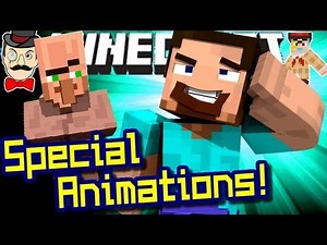 Minecraft SPECIAL ANIMATIONS for Steve!