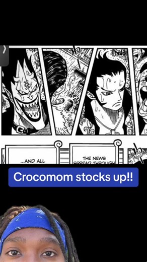 #greenscreen morning shotpost. CROCOMOM STOCKS THROUGH THE ROOF #Anime #Manga #OnePiece #Crocodile #Crocomom #Nerd #Blers #FYP