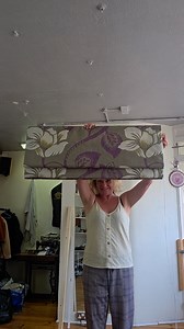 1.9K views · 73 reactions | Roman blind all handsewn so a totally seamless blind. Bit tricky trying to hold it and pull it up though haha | Always on the sew 2 | Facebook