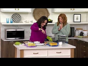 LocknLock Set of 3 Rectangle Glass Storage Set w/ Vented Lids on QVC