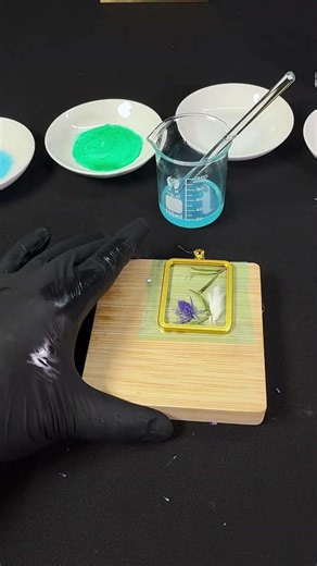 How do you make aquamarine? Final result in Part 2.