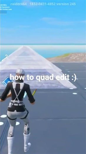 best tutorial how to quad edit in 2026 #fortnite