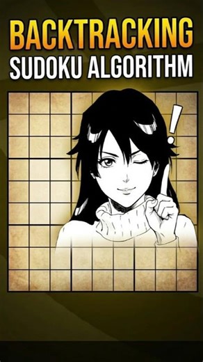 Backtracking Algorithm in Sudoku.