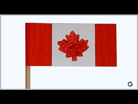 Canadian Flag DIY crafts