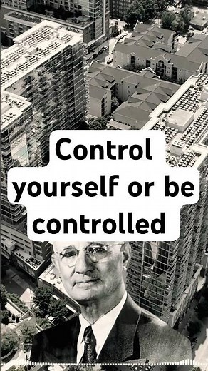 Control Yourself or Be Controlled | Napoleon Hill on Self Discipline