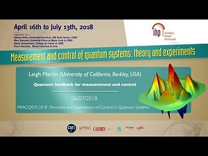 Quantum feedback for measurement and control