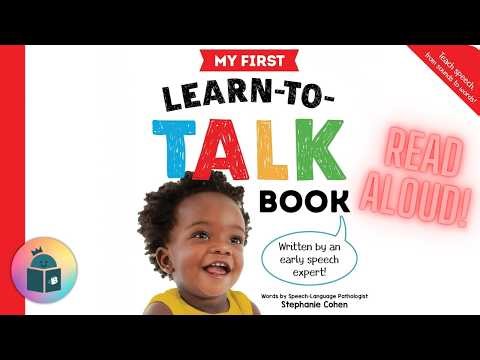 👶🗣️My First Learn-To-Talk Book - Language Development Read Aloud