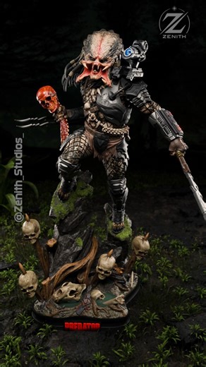 ZENITH STUDIOS PATREON | 👽🔫 Predator, The Ultimate Hunter 👽🔫 💫 Emerging from the jungle, the ultimate extraterrestrial hunter takes center stage. This official... | Instagram