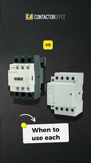Normally Open vs Normally Closed Contactors | When to Use Each
