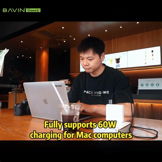 BAVIN CB427 MagCap-C1 Magnetic Dust Cover Charging Cable -60W Fast Charging for Phone/Android/Tablet