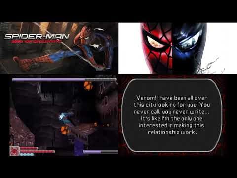 Spider-Man Web Of Shadows (2008) DS All Cutscenes