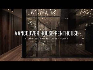 Vancouver House Penthouse | Biophilic Design with Red Cedar Atrium