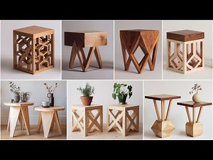 100 Wooden Side Table Ideas | Modern, Rustic & DIY Wood Side Table Designs for Living Room & Bedroom
