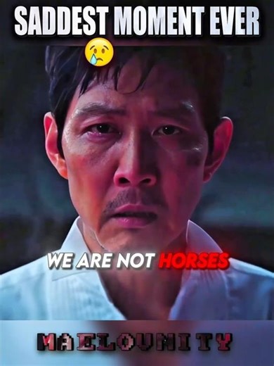 Saddest Moment in SQUID GAME..😭😔#shorts