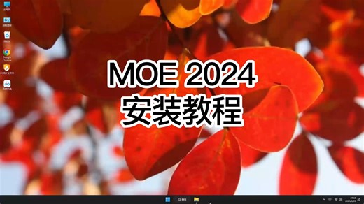 教你正确安装MOE 2024，一步步教你装好MOE 2024！
