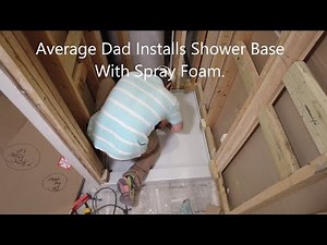 Shower Base Installation