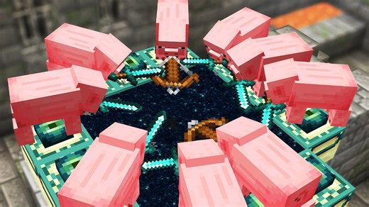 Pigs can beat Minecraft: Here's how they did it