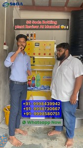 1 3 Soda Bottling Plant Installation Review 😇🤝🏻 Call Now For Machine Details ☎️ #Mumbai #soda #sodaplants #sodabottle #bottlingplant #mumbai #maharashtra #customer #review #reviews #foryou #happycustomer #clients #alloverindiaservice #sevices #servicebest | SS Soda Machine