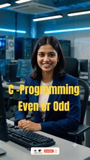 C language programming Even or Odd #programming