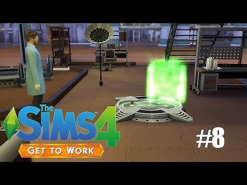 Sims 4: Get To Work (SCIENTIST) P8 - The Cloning Machine!