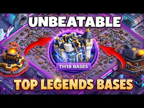 TH18 Paid CWL Bases 2026 | Can’t 3 Star 🔥War Base Link | Clash of Clans