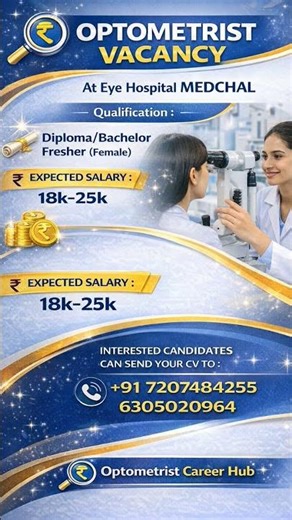 🏥 Eye Hospital, Medchal me Female