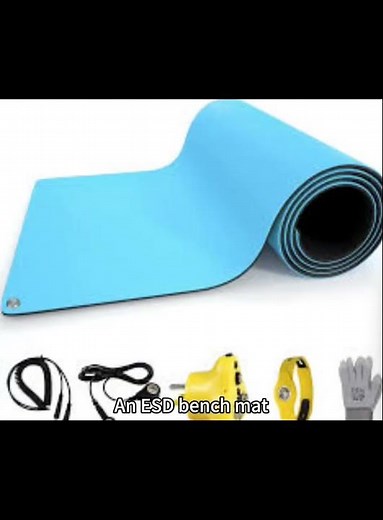 ESD Bench Mat Explained Why Electronics Get Damaged at 100V#esd bench mat#esd mat#static electricity