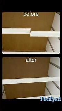 Before & After: Fixing a Broken Drawer | FixiFy #Shorts