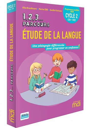 1, 2, 3... Parcours Etude de la langue CE