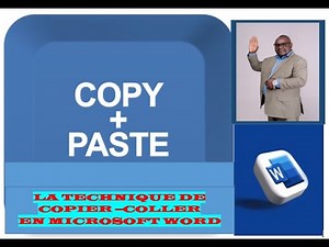 REVELATION : LA TECHNIQUE DE COPIER - COLLER EN MICROSOFT WORD