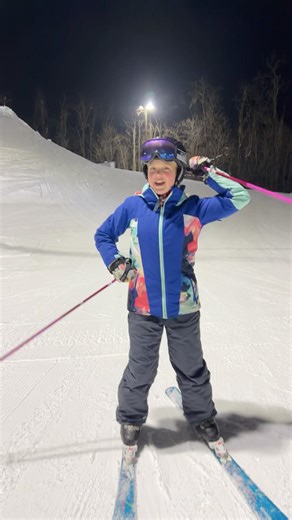 Dancing in skis!!! ⛷️ #dance #ski #foryou #skiing #snow #winter #fun #canadawinter #dancing