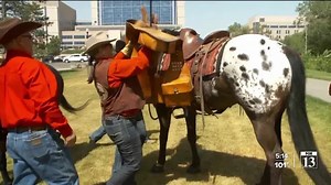 National Pony Express rides through Salt Lake City